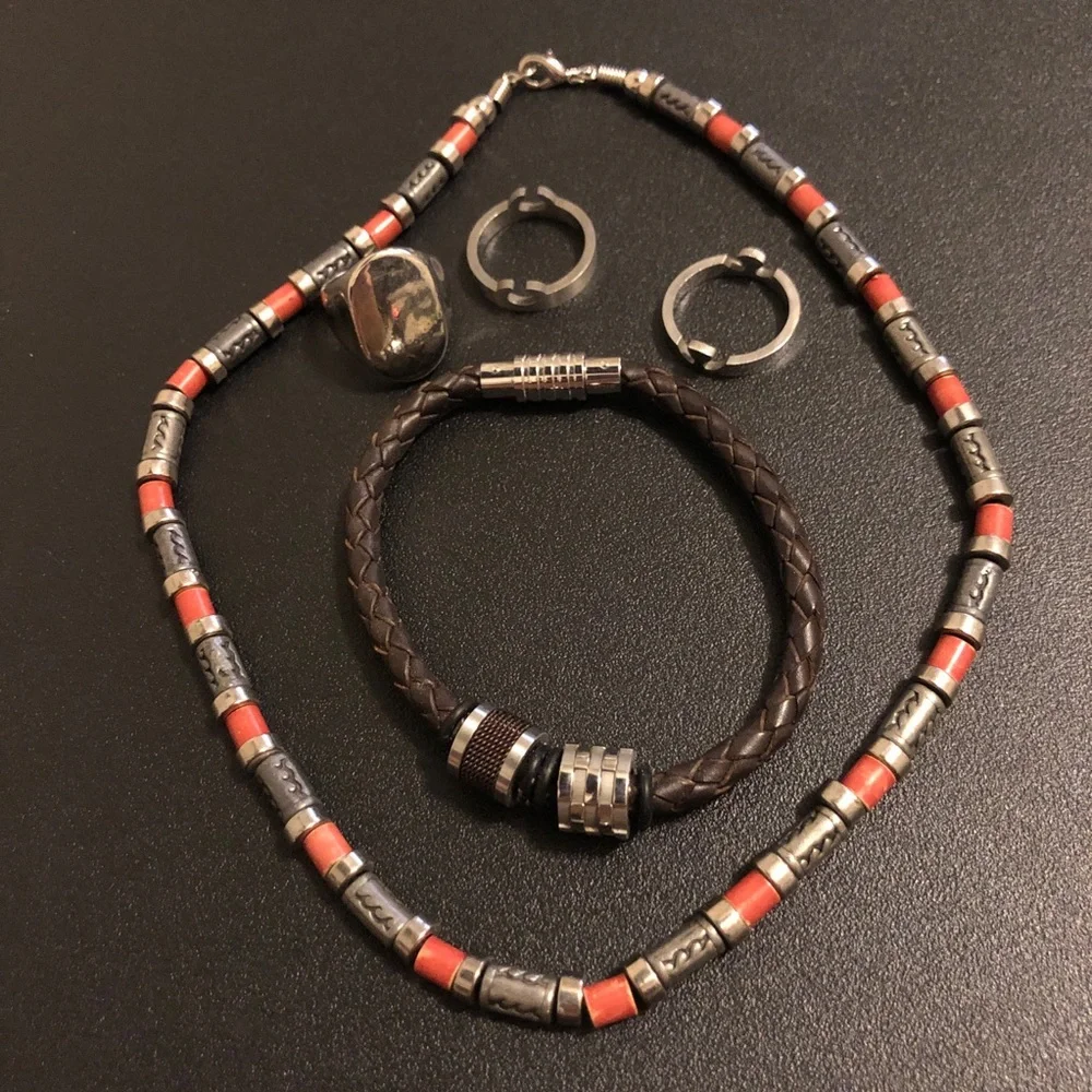 Men’s Jewelry Lot of 5 Pieces